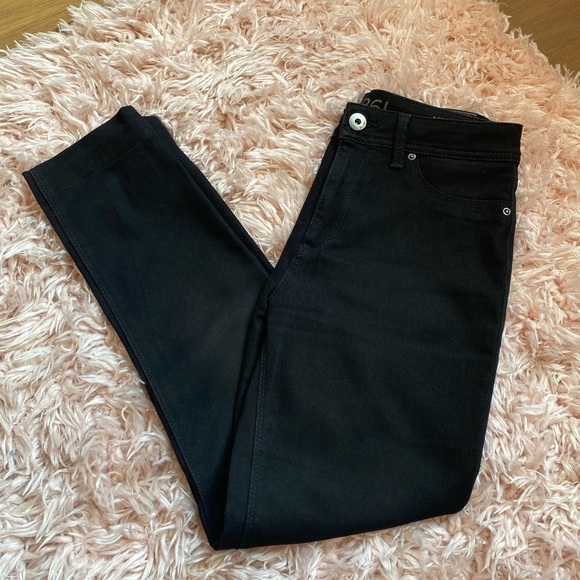 DL1961 Black Nina High rise skinny jeans size 27 or 28 - Picture 9 of 13